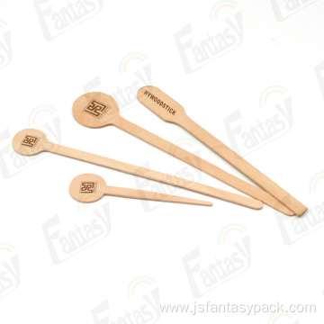 Birch Wood Coffee Mixer Stirrers